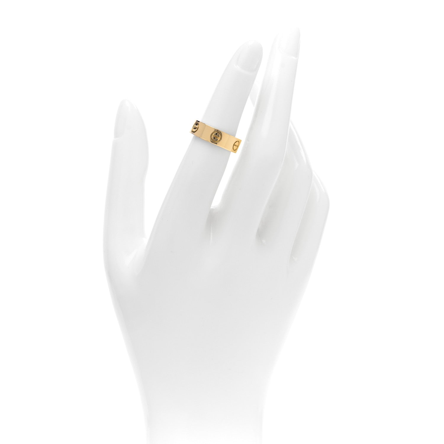 Cartier 18K Yellow Gold 5.5mm LOVE Ring 50 5.25 2 of 5