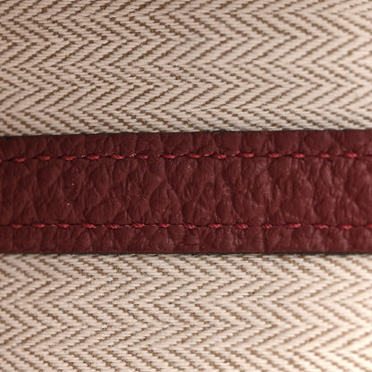Hermes Vache Country Garden Party 30 TPM Rouge H 8 of 11