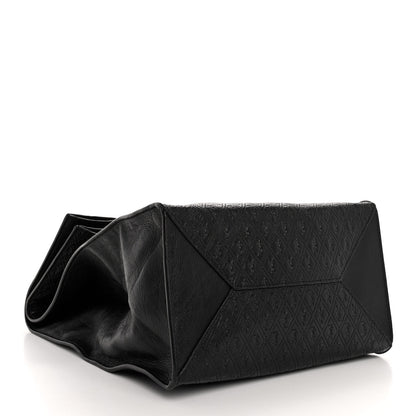 Saint Laurent Calfskin Monogram Deli Paper Bag Vintage Black 4 of 8