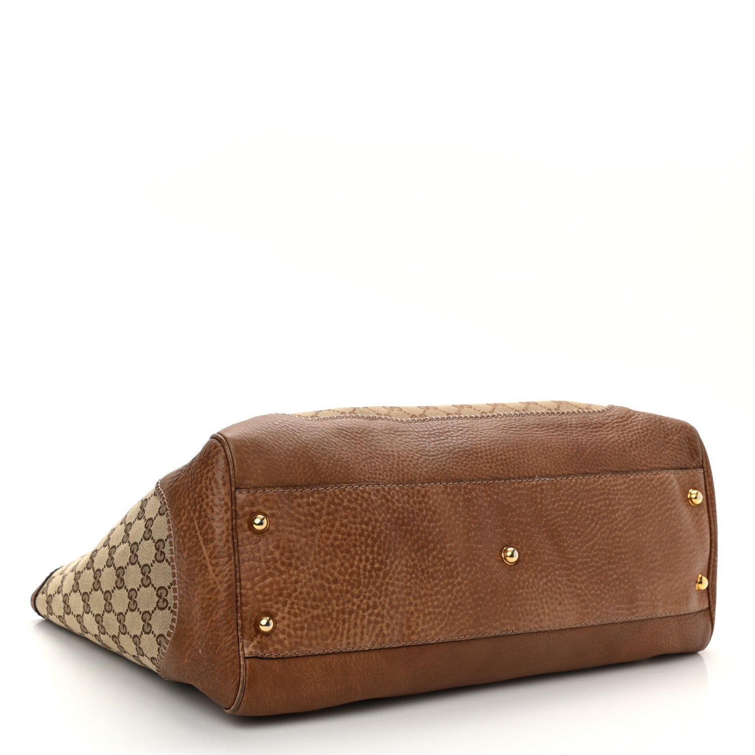 Gucci Monogram Large New Pelham Shoulder Bag Brown 3 of 9