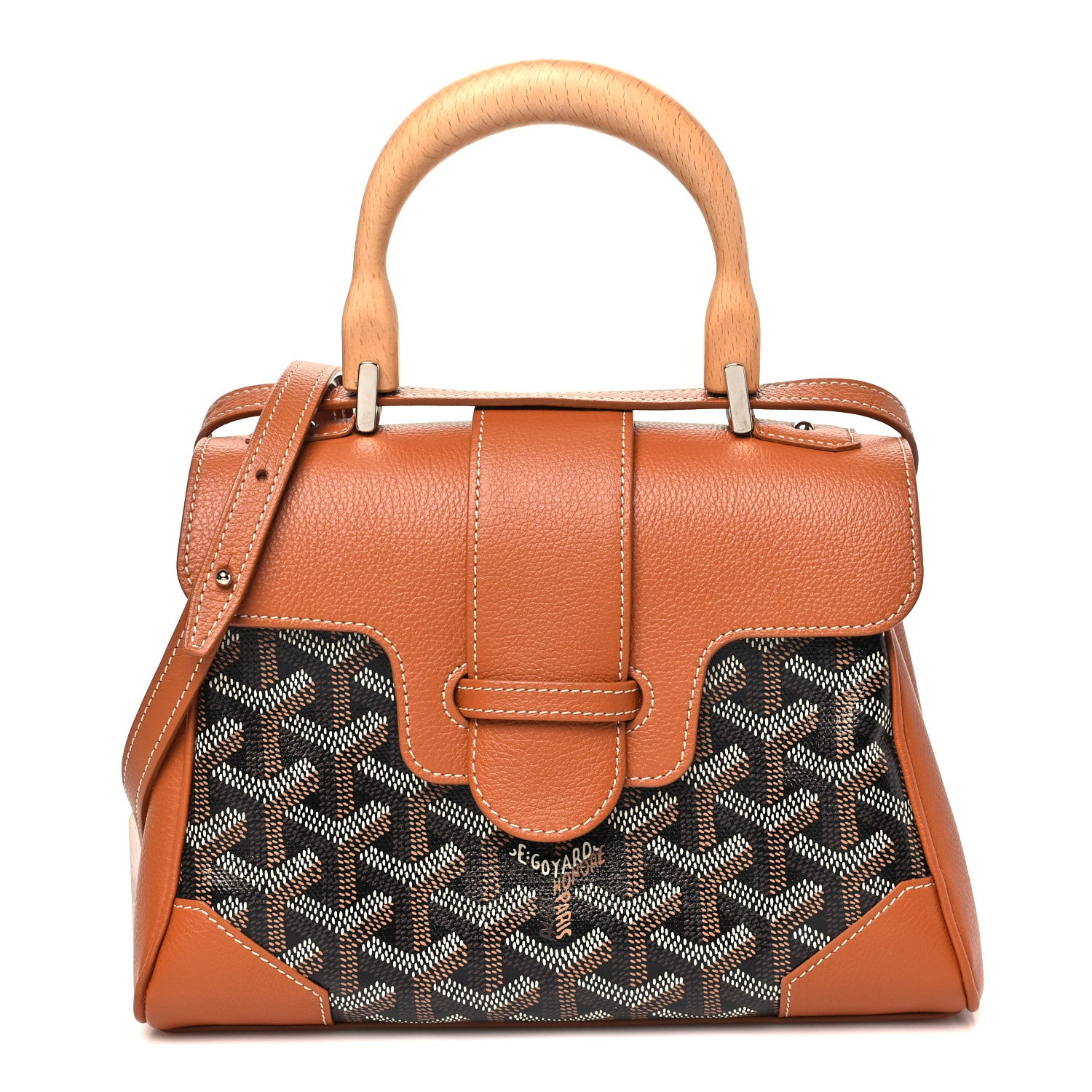 Goyard Goyardine Mini Saigon Black Gold 1 of 10