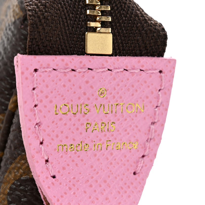 Louis Vuitton Monogram 2022 Christmas Animation Paris Mini Pochette Accessories Pink 6 of 9