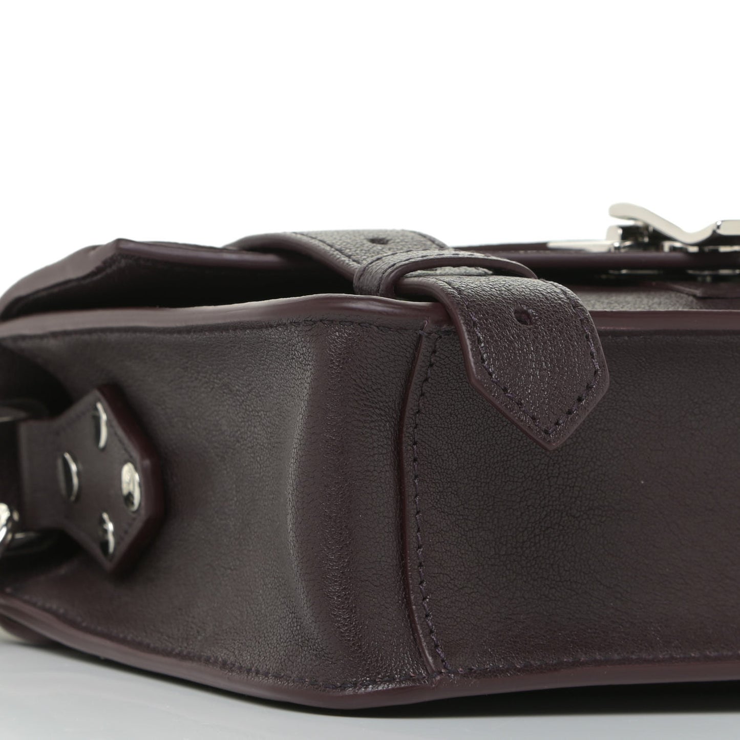 Lambskin PS1 Mini Crossbody Chocolate Plum