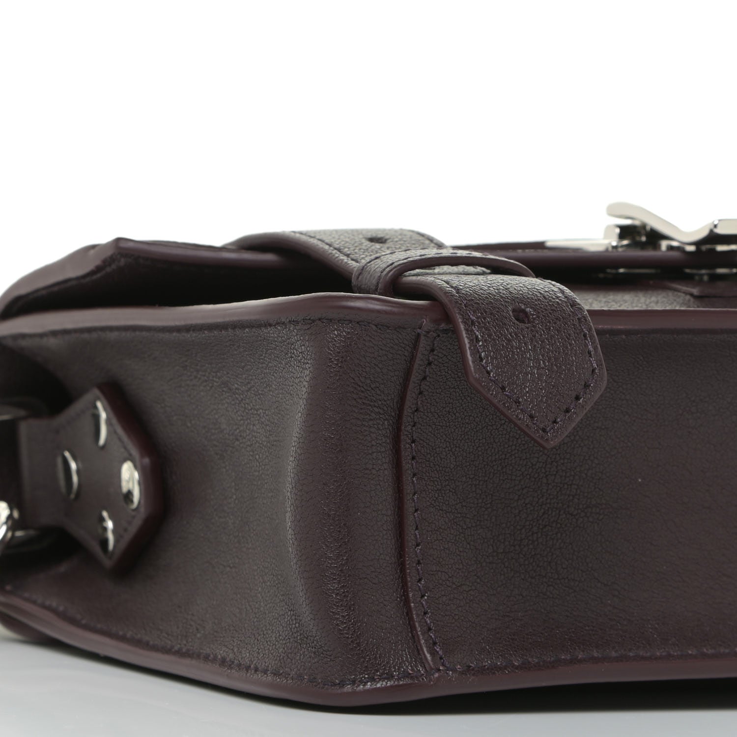 Proenza Schouler Lambskin PS1 Mini Crossbody Chocolate Plum 8 of 10