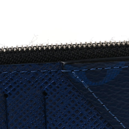 Louis Vuitton Taigarama Coin Card Holder Cobalt Blue 8 of 9