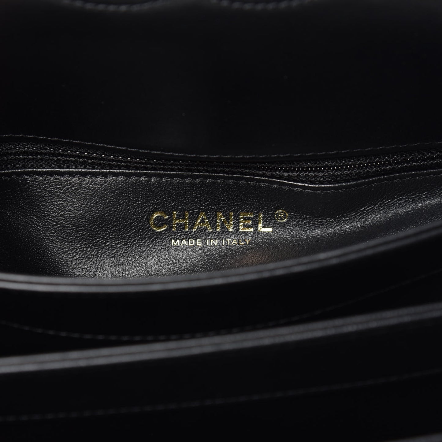 Lambskin Quilted Small Trendy CC Dual Handle Flap Bag Black