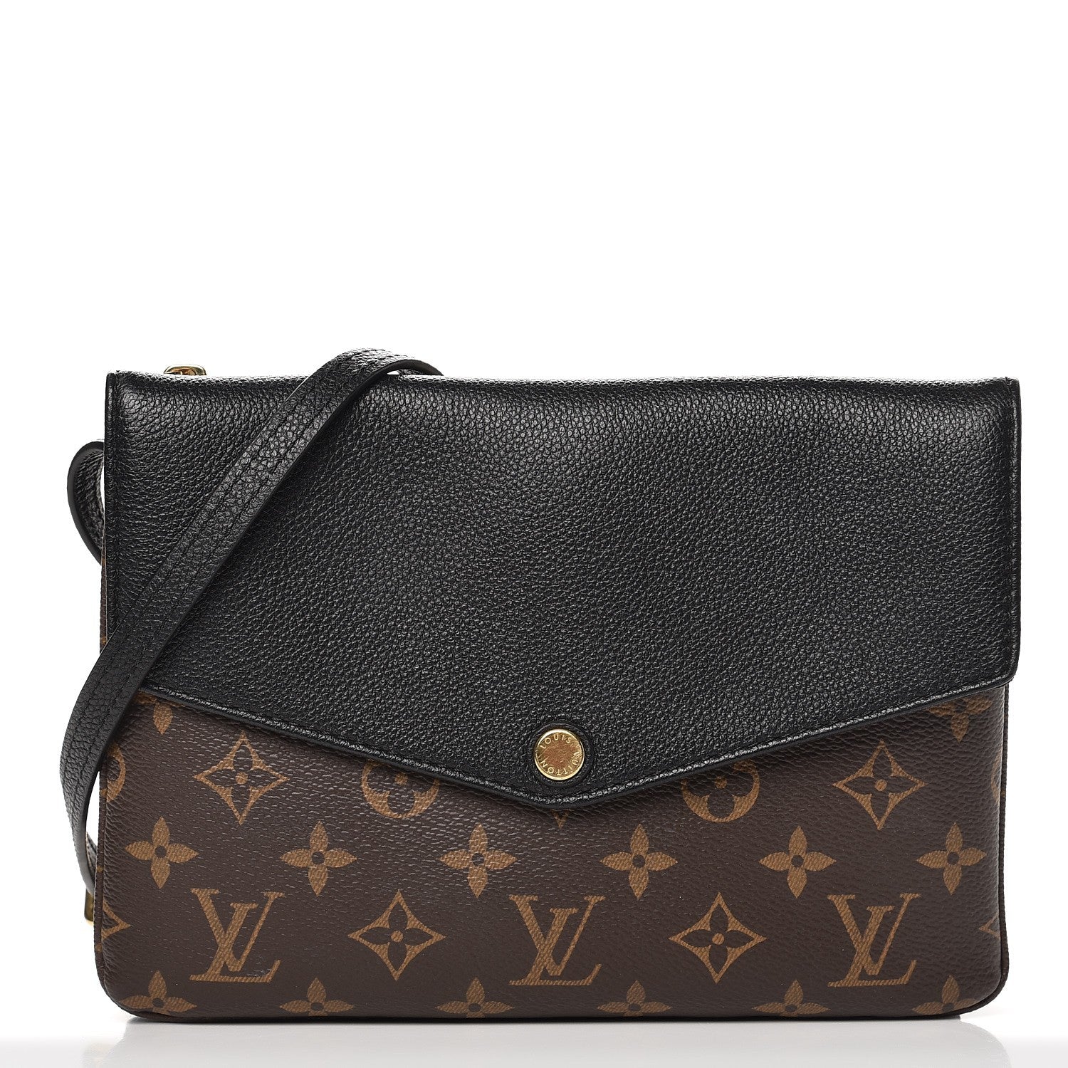 Louis Vuitton Monogram Twice Pochette Black 1 of 10