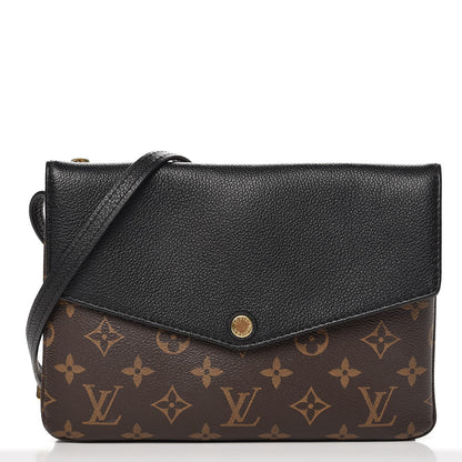 Louis Vuitton Monogram Twice Pochette Black 1 of 10
