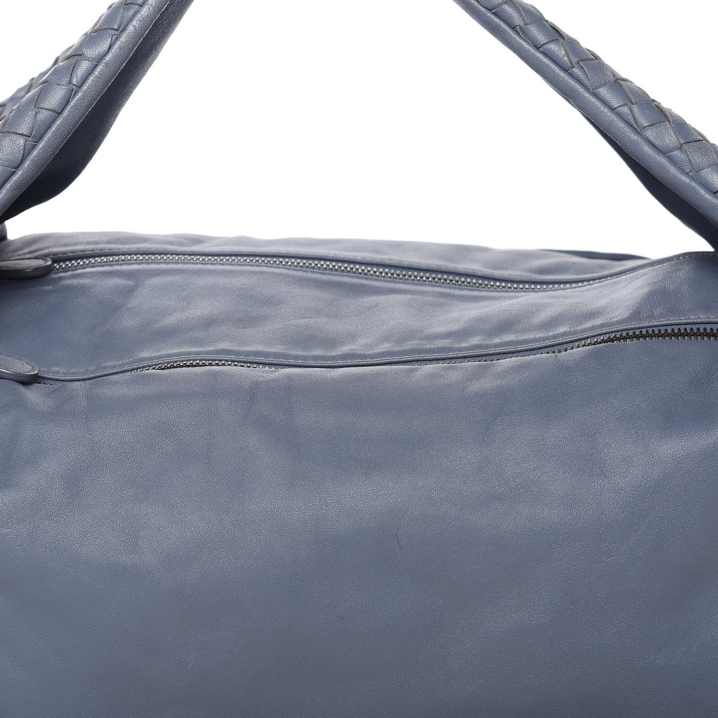 Nappa Intrecciato Large Knot Hobo Krim