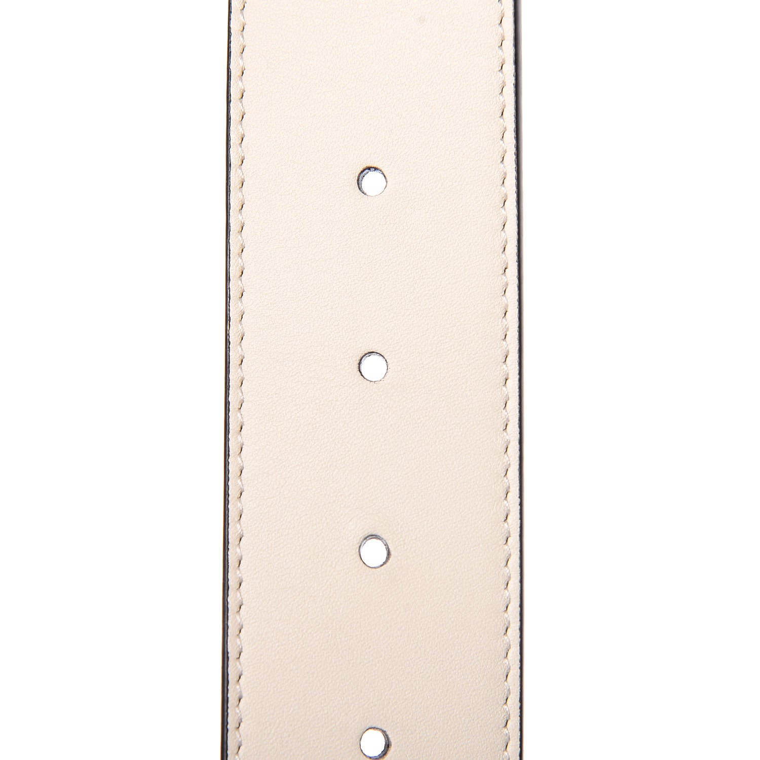 Gucci Calfskin Double G 40mm Belt 100 40 Mystic White 4 of 6