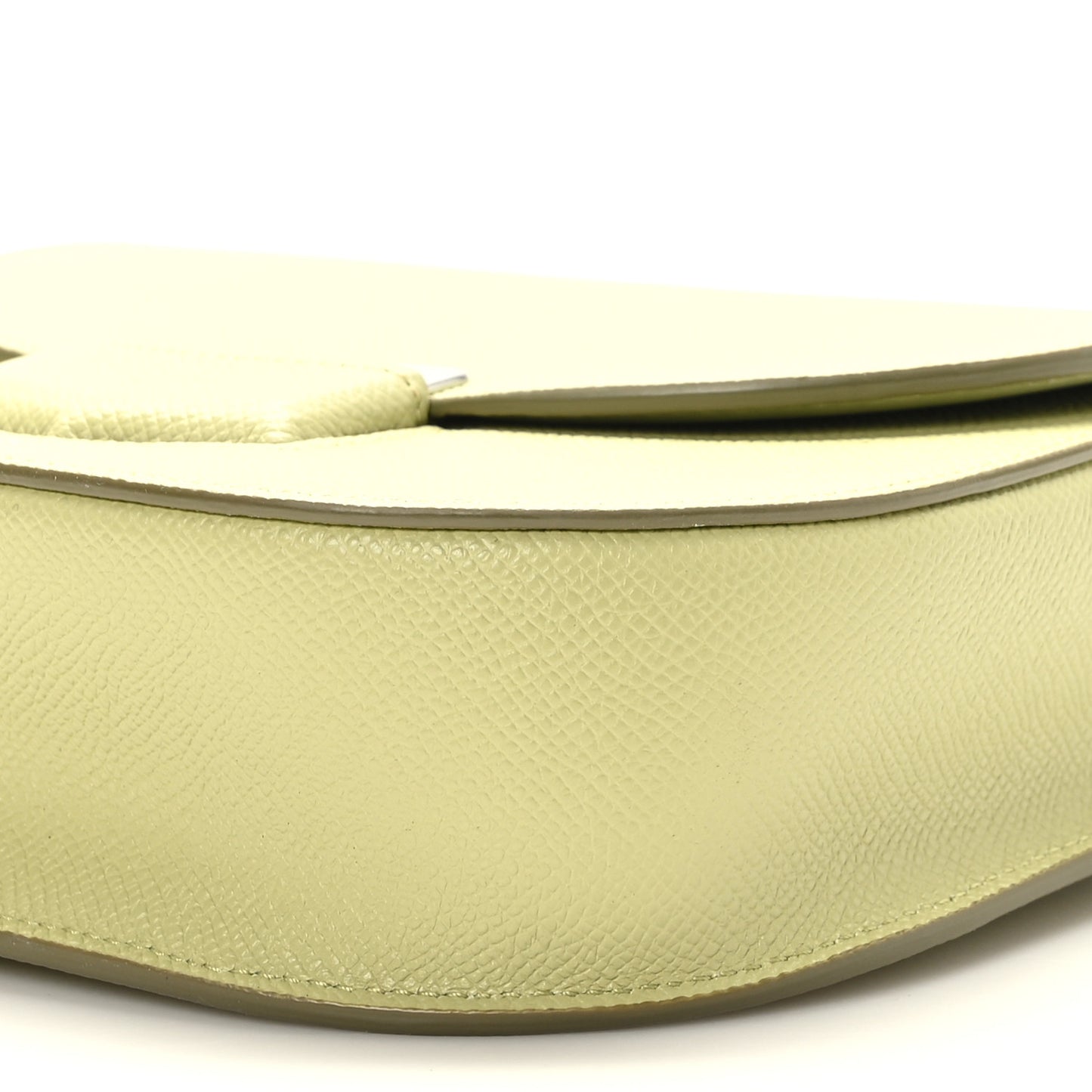 Baby Grained Calfskin Small Trotteur Sage
