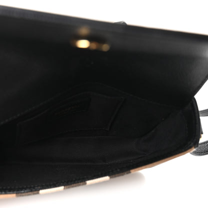 Burberry Grained Calfskin House Check Tartan Mix New Hampshire Black 5 of 10