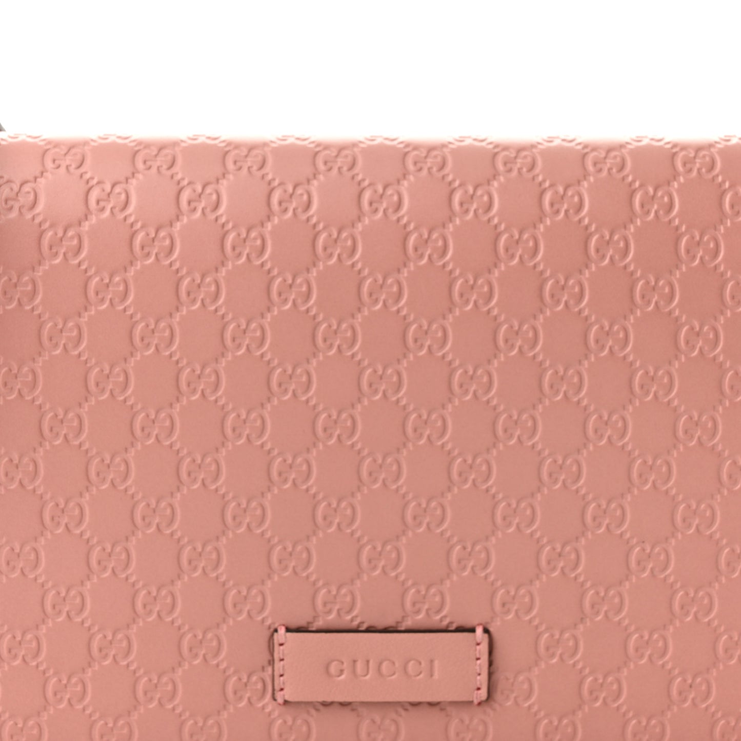 Microguccissima Crossbody Wallet Soft Pink