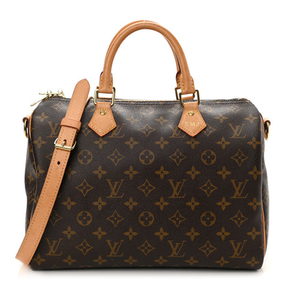 Louis Vuitton Monogram Speedy Bandouliere 30 1 of 10