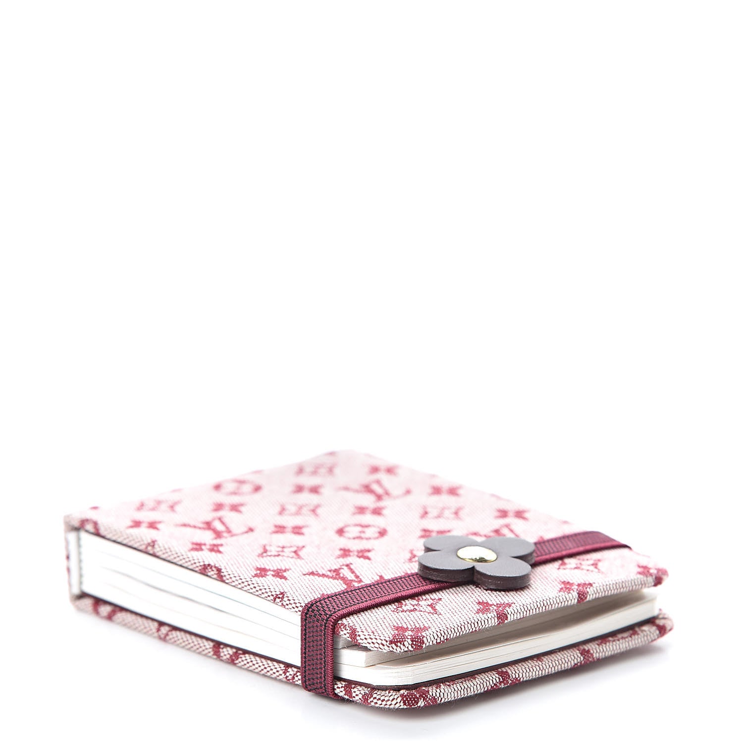 Louis Vuitton Mini Lin Notebook Cherry 4 of 7
