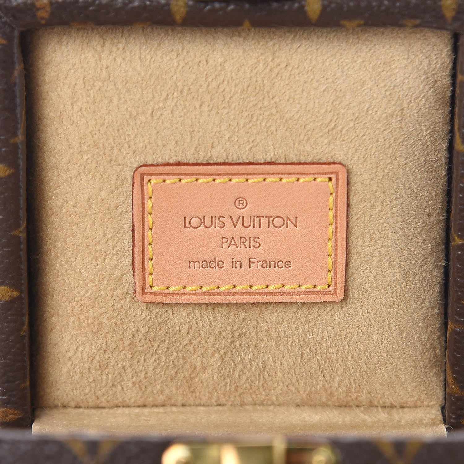 Louis Vuitton Monogram Ring Box Mini Trunk Case 7 of 8