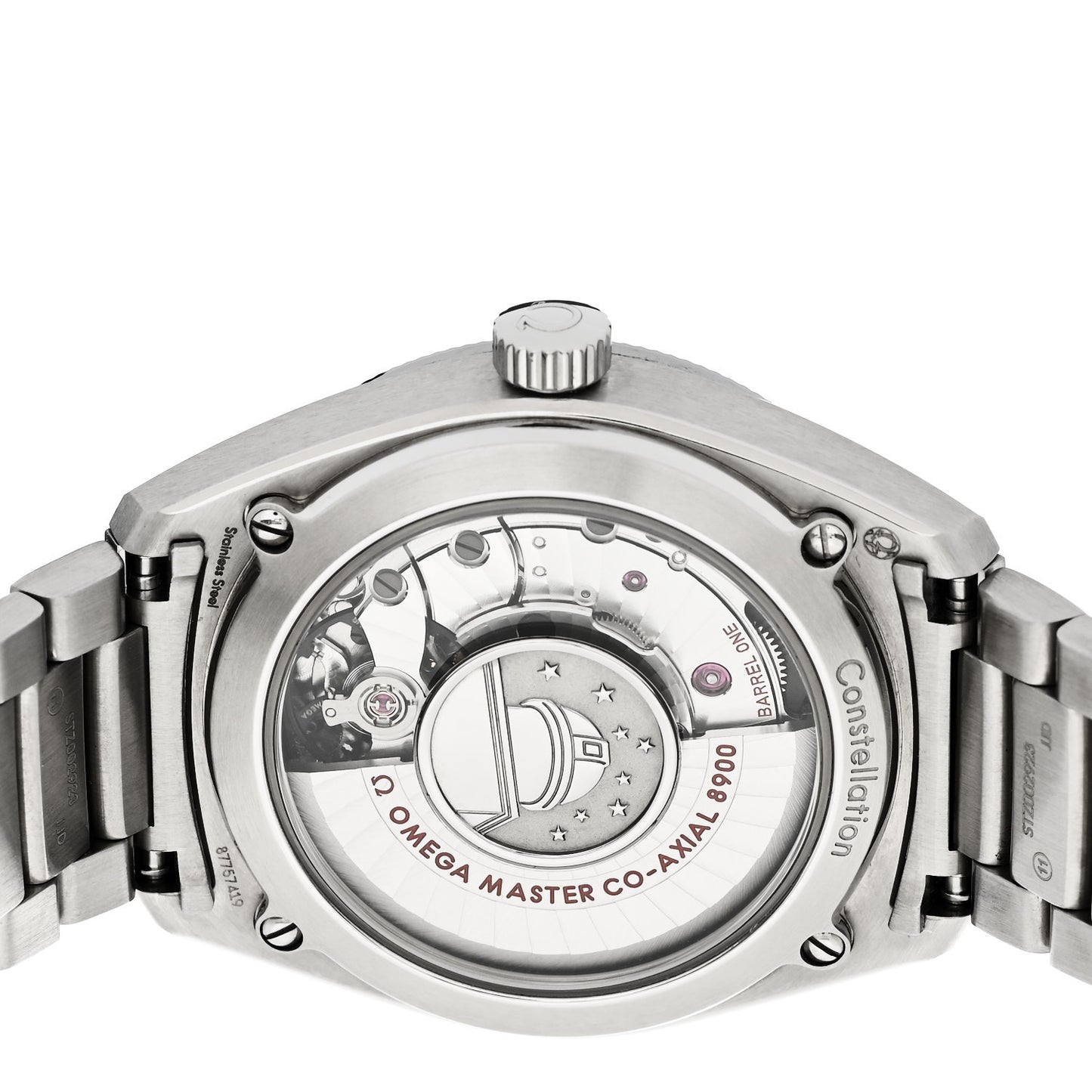 Stainless Steel 39mm Constellation Globemaster Co-Axial Master Chronometer Automatic Watch Silver 130.30.39.21.02.001