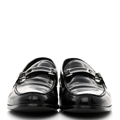 Prada Calfskin Mens Loafers 8.5 Black 2 of 8