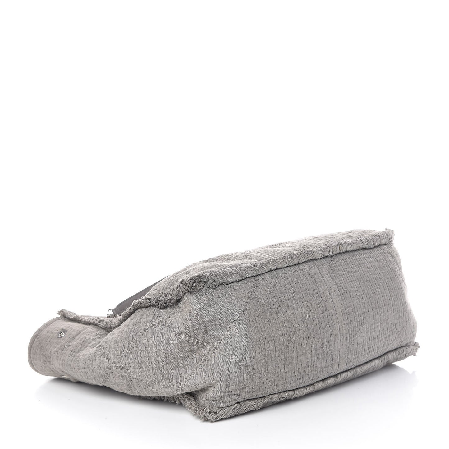 Canvas Large Double Face Shopping Tote Grey