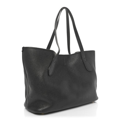 Burberry Grainy Calfskin Medium Honeybrook Tote Black 2 of 9