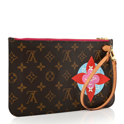 Louis Vuitton Monogram World Tour Neverfull MM GM Pochette 4 of 7