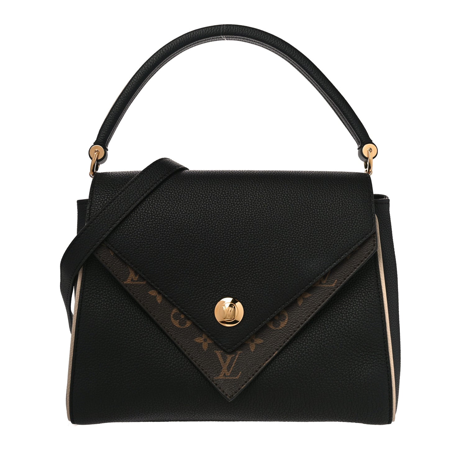 Monogram Double V Black