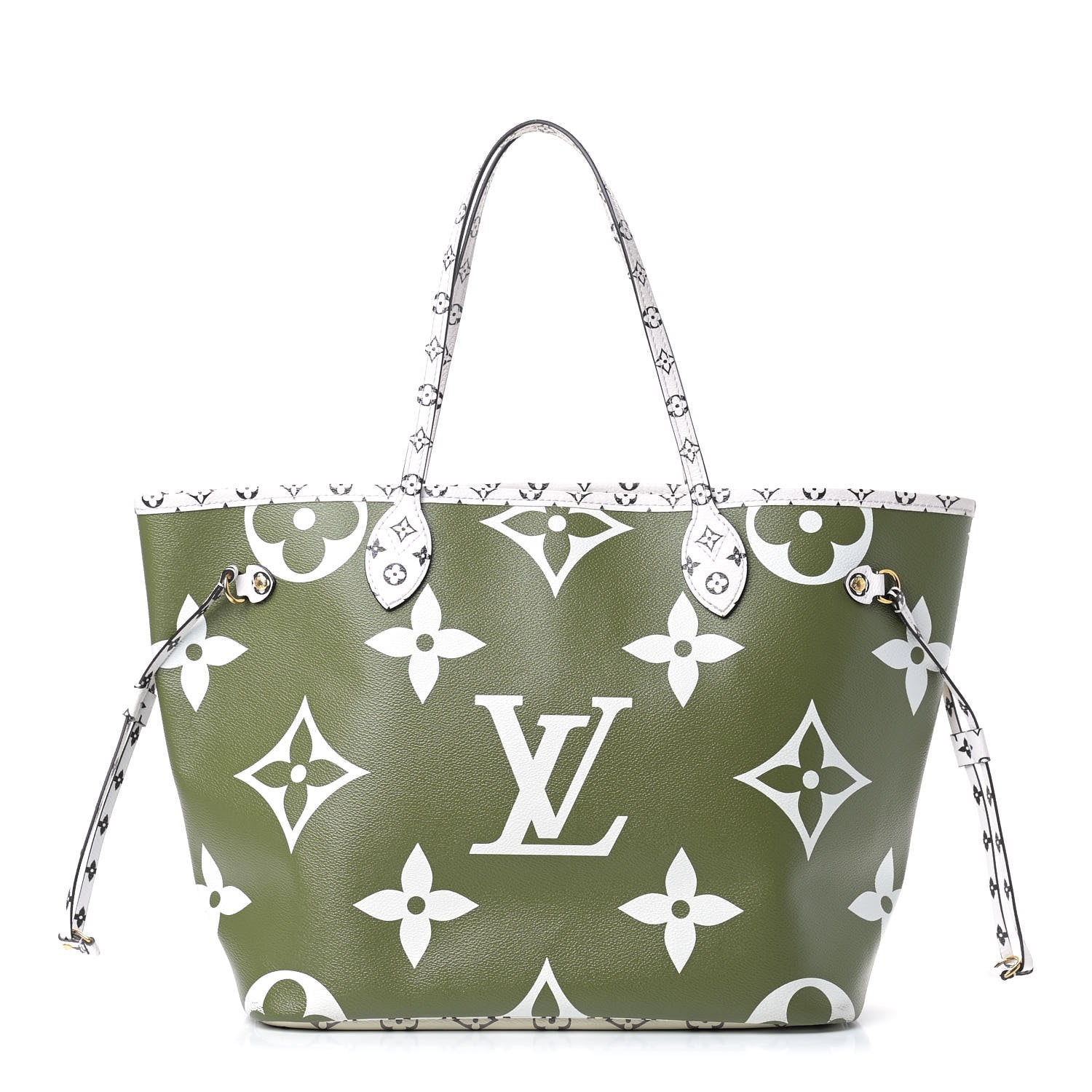 Louis Vuitton Monogram Giant Neverfull MM Kaki 1 of 8