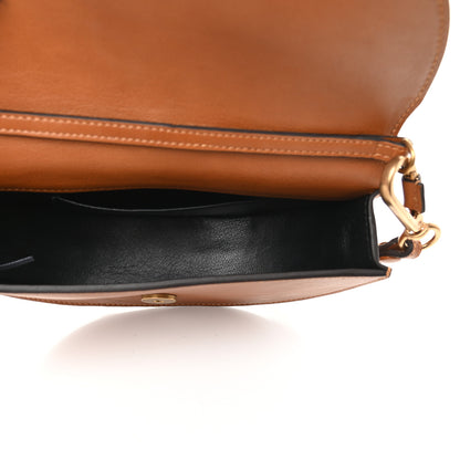 Chloe Calfskin Small Nile Bracelet Minaudiere Bag Caramel 5 of 8