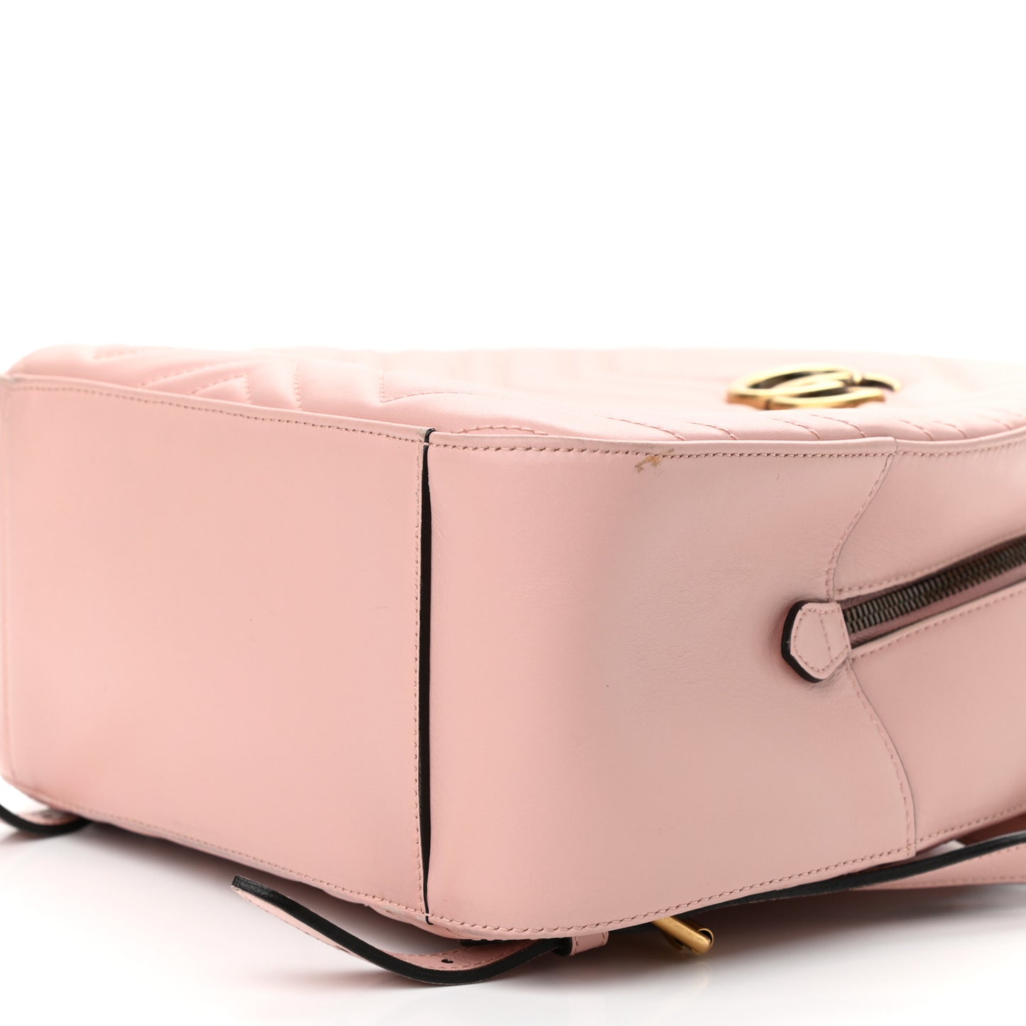 Calfskin Matelasse GG Marmont Dome Backpack Perfect Pink