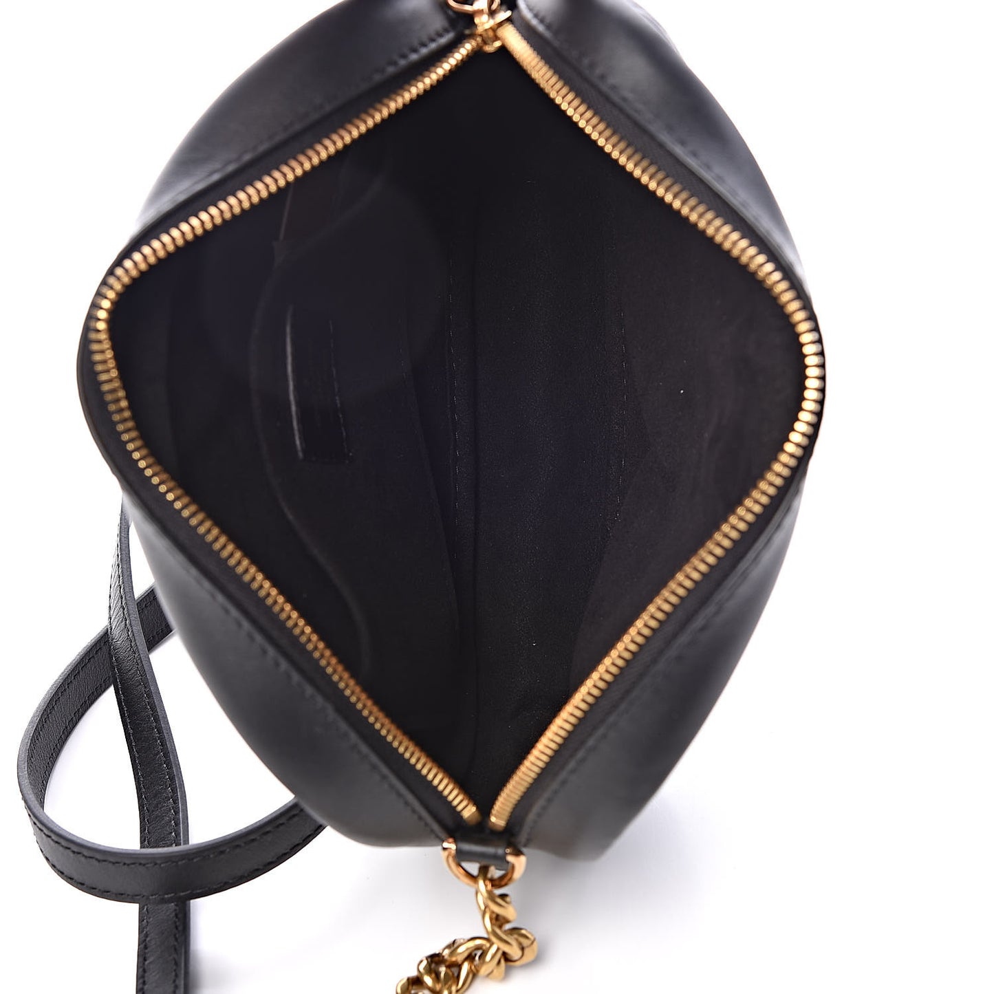 Calfskin New Wave Camera Bag Black