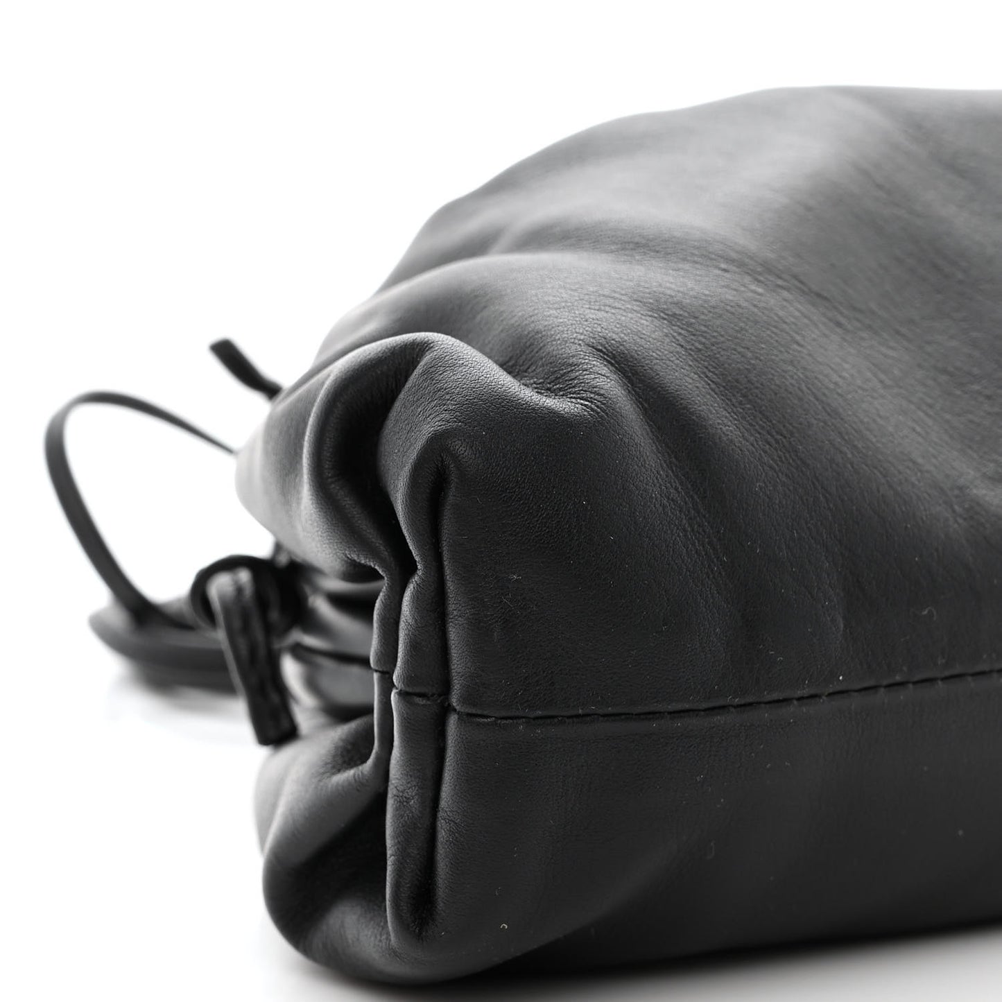 Butter Calfskin The Mini Pouch Black