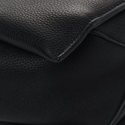 Celine Baby Grained Calfskin Medium Tri-Fold Bag Black 7 of 10