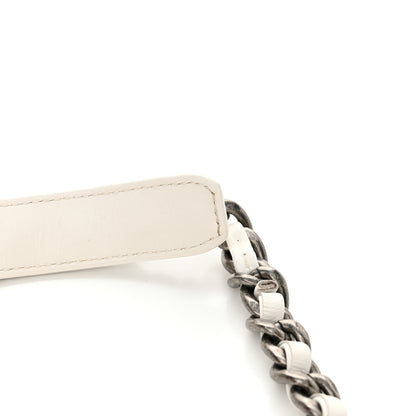 Chanel Goatskin Quilted Medium Chanel 19 Flap White 12 of 12