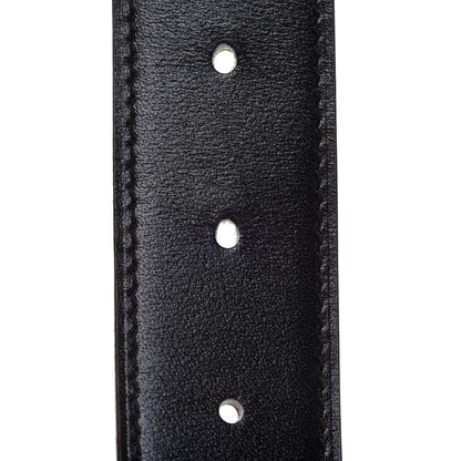 Hermes Box Togo 32mm Quizz H Belt 95 Black Etain 6 of 10