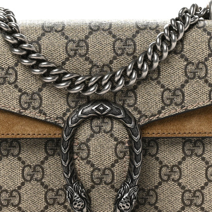 Gucci GG Supreme Monogram Mini Dionysus Shoulder Bag Taupe 8 of 10