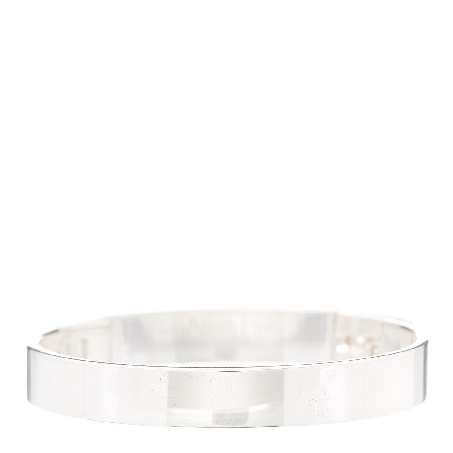 Hermes Sterling Silver PM Collier De Chien Bracelet ST 3 of 5