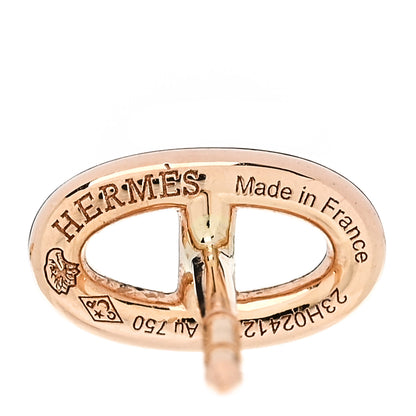 Hermes 18K Rose Gold TPM Farandole Stud Earrings 4 of 5