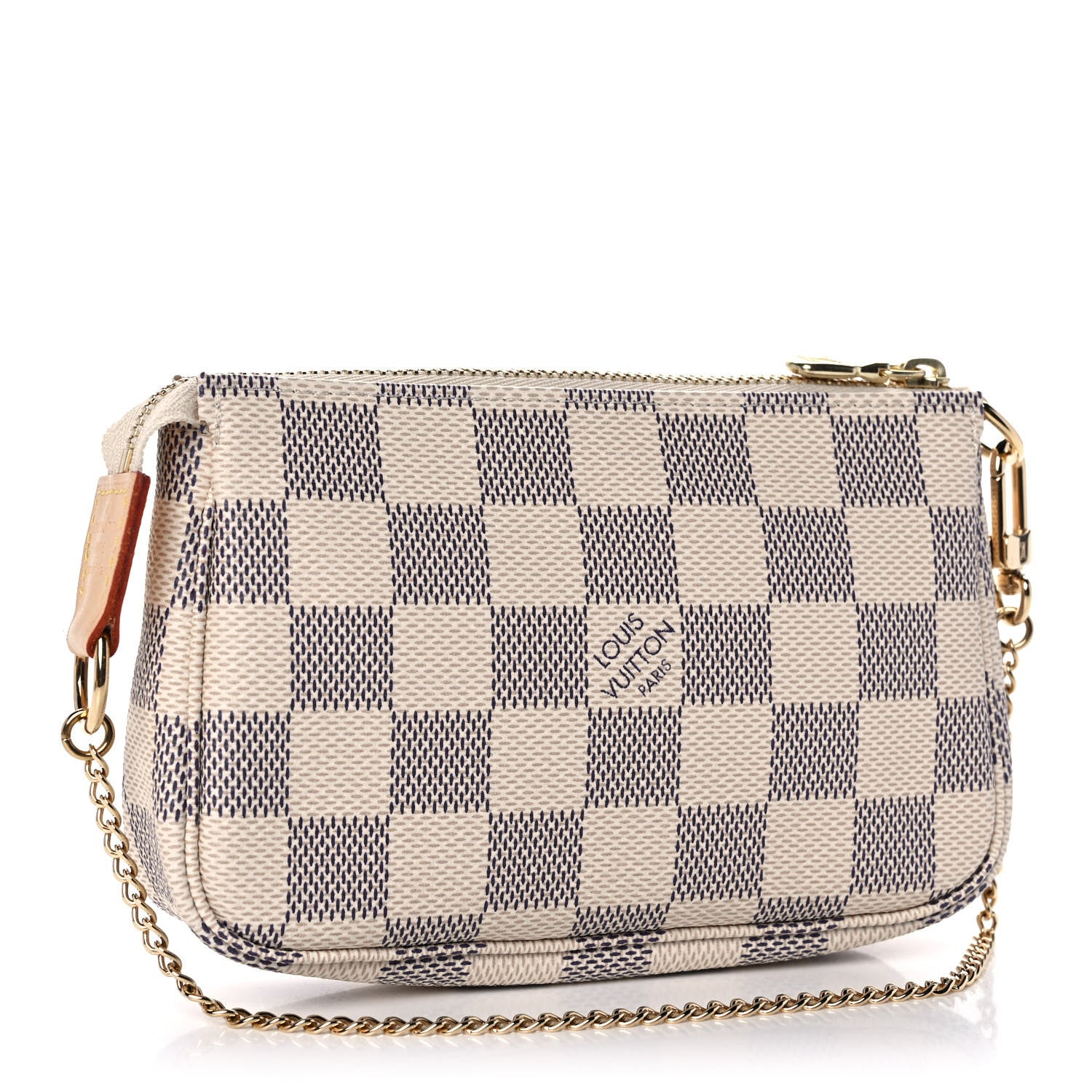 Louis Vuitton Damier Azur Mini Pochette Accessories 3 of 12