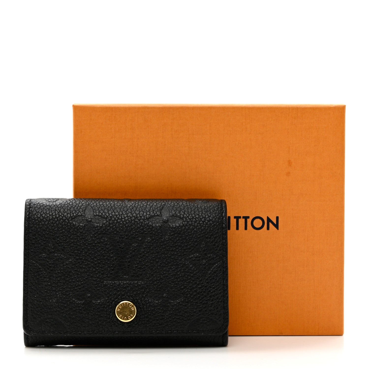 Louis Vuitton Empreinte Business Card Holder Black 7 of 7