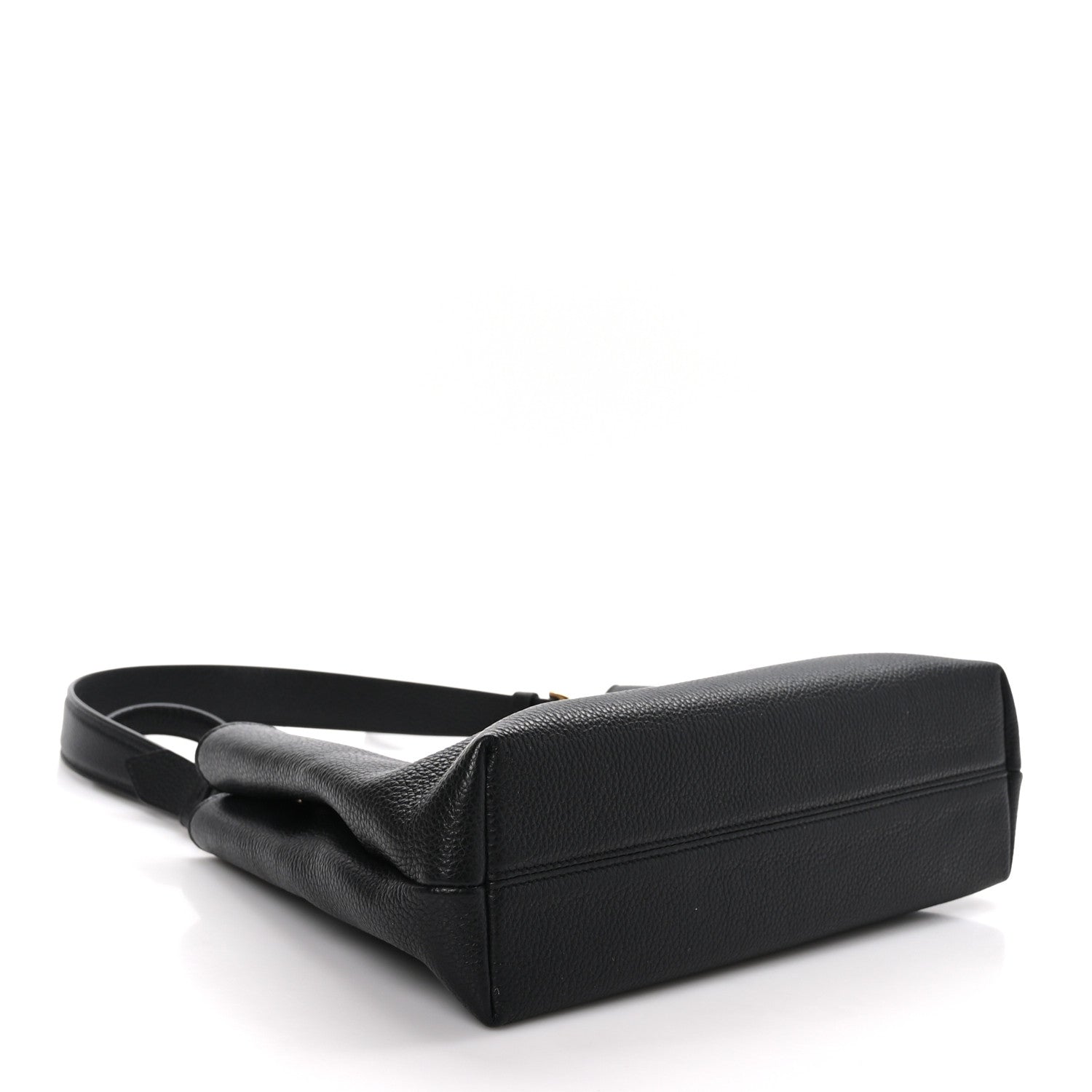 Versace Calfskin Vitello Virtus Hobo Black 4 of 9