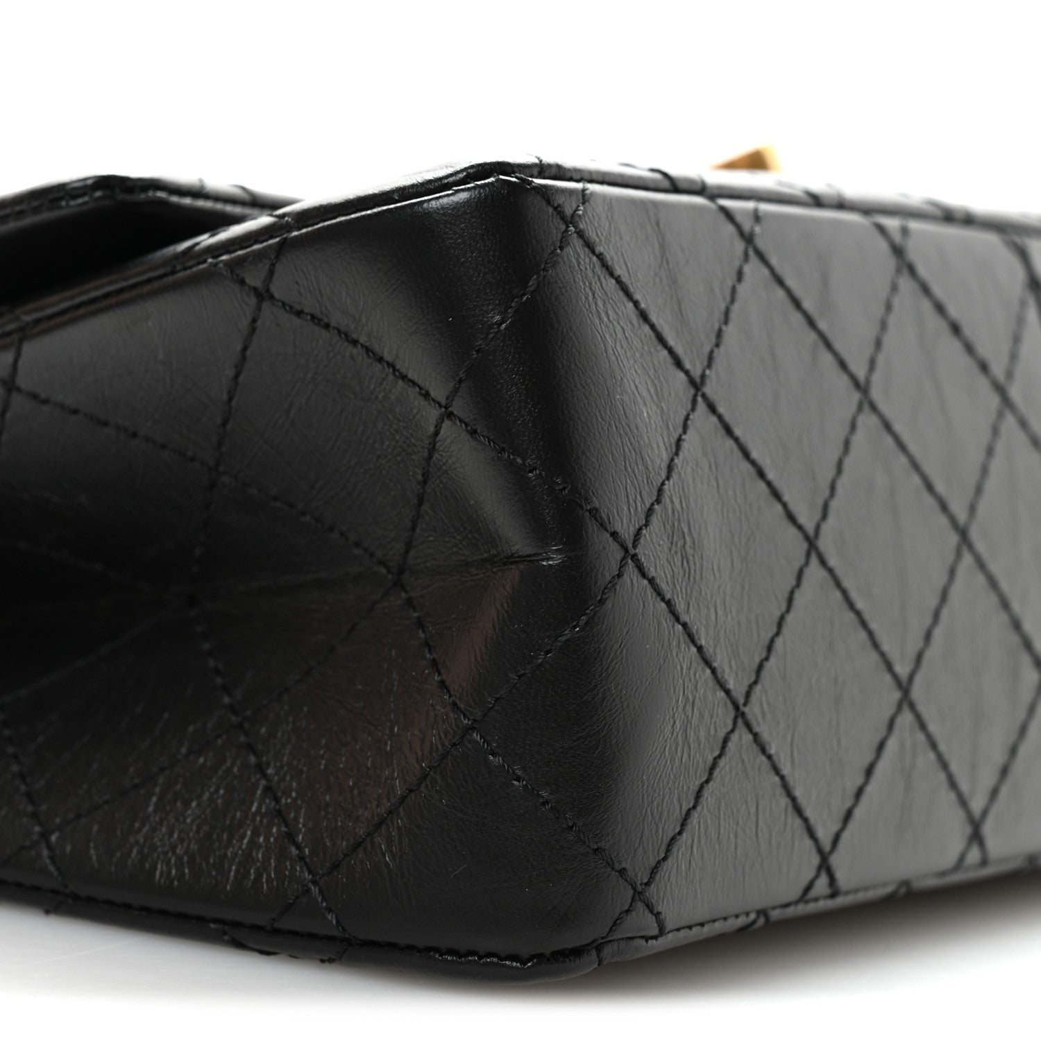 Chanel Aged Calfskin Quilted 2.55 Reissue 226 Flap Black 9 of 11