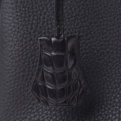 Hermes Togo Matte Alligator Birkin Touch 30 Black 34 of 40