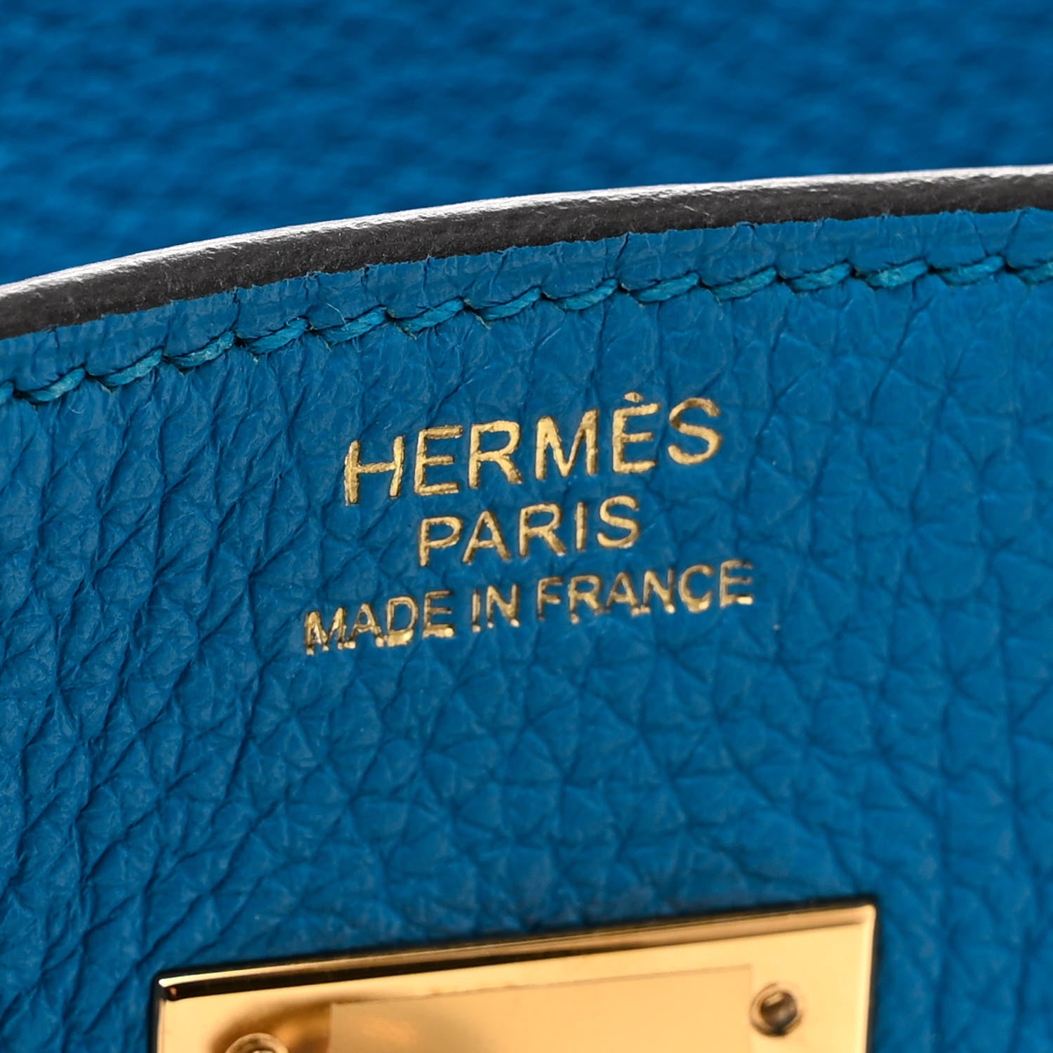 Hermes Togo Birkin 30 Bleu Zanzibar 6 of 11