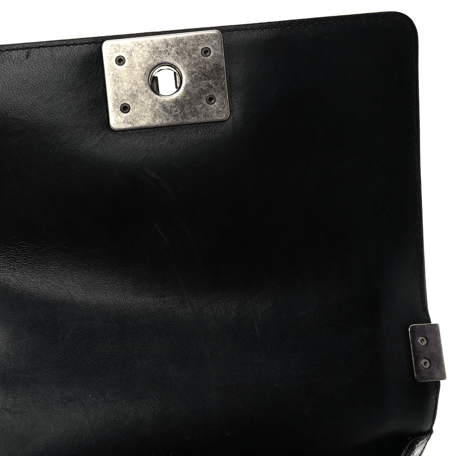 Chanel Calfskin Crystal Studded Small Studded Boy Flap Black 11 of 12