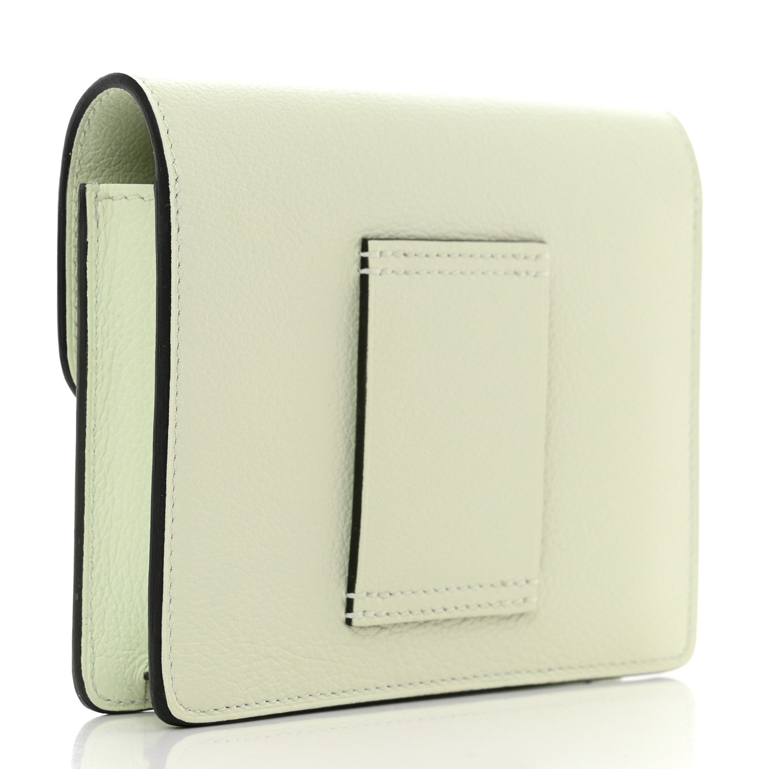 Hermes Evercolor Roulis Slim Wallet Vert Fizz 4 of 9