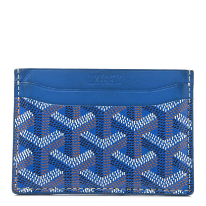 Goyard Goyardine Saint Sulpice Card Holder Sky Blue 1 of 7