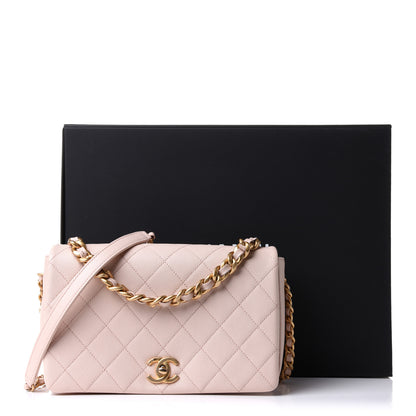 Chanel Caviar Quilted Medium Fashion Therapy Flap Beige 12 of 12