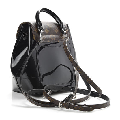Louis Vuitton Patent Monogram Hot Springs Backpack Black 2 of 10