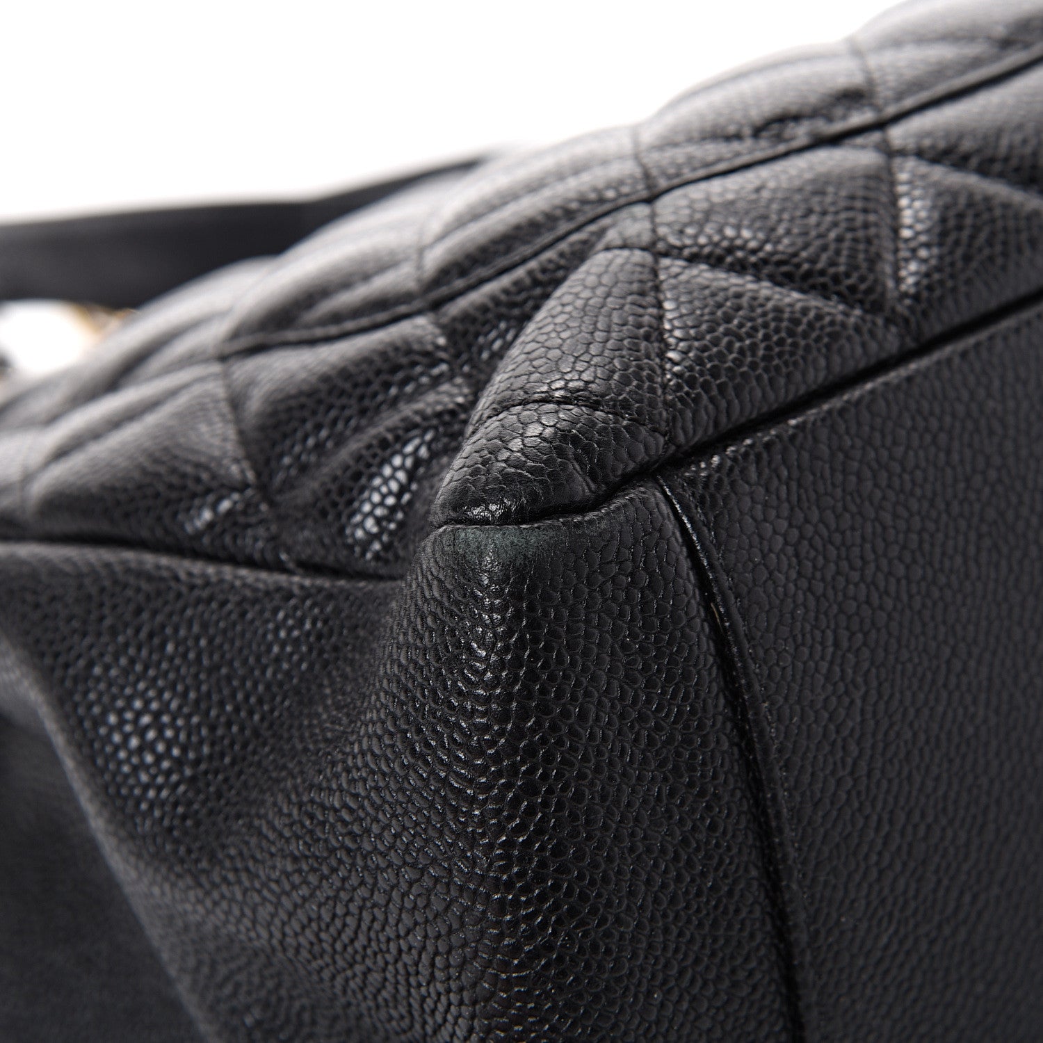 Chanel Caviar Quilted Grand Shopping Tote GST Black 11 of 16