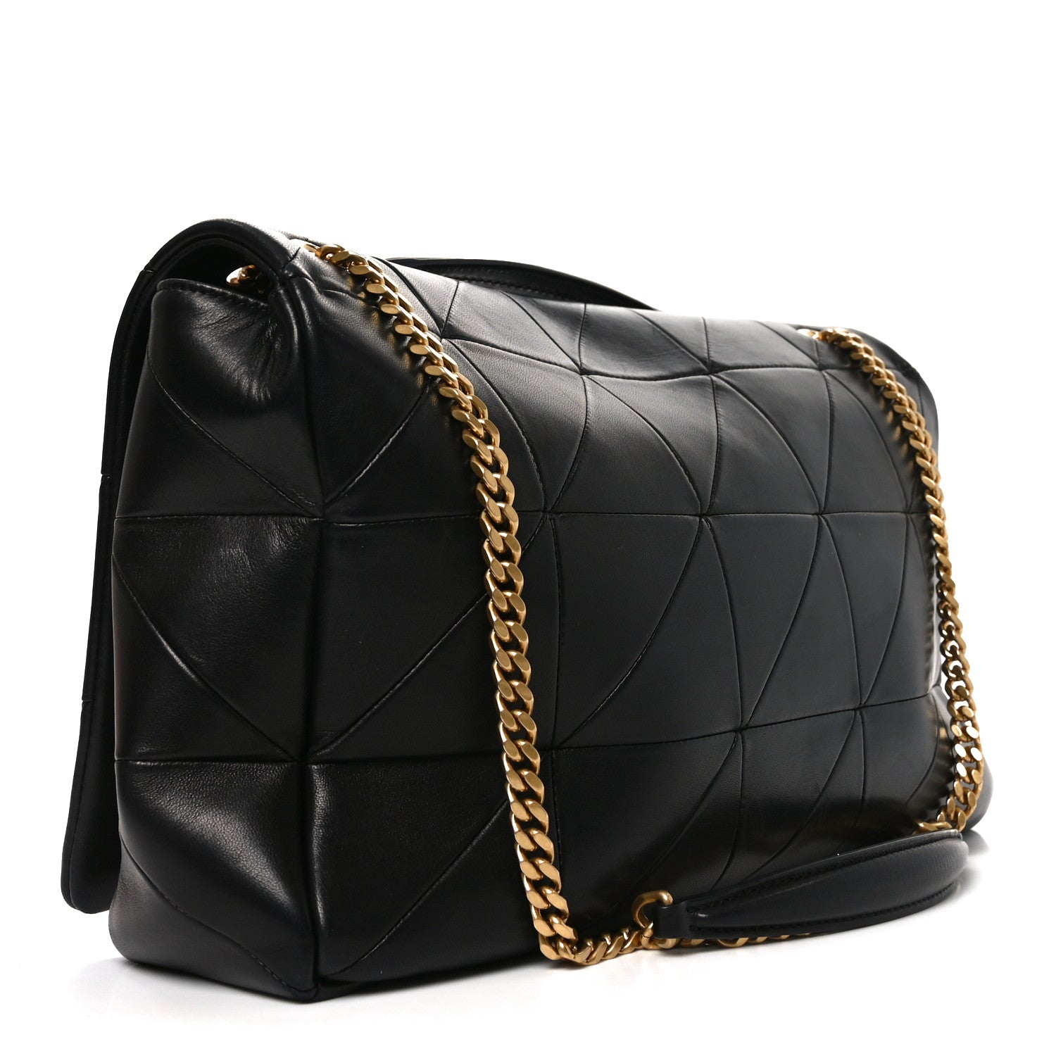 Saint Laurent Lambskin Patchwork Monogram Large Jamie Black 3 of 10